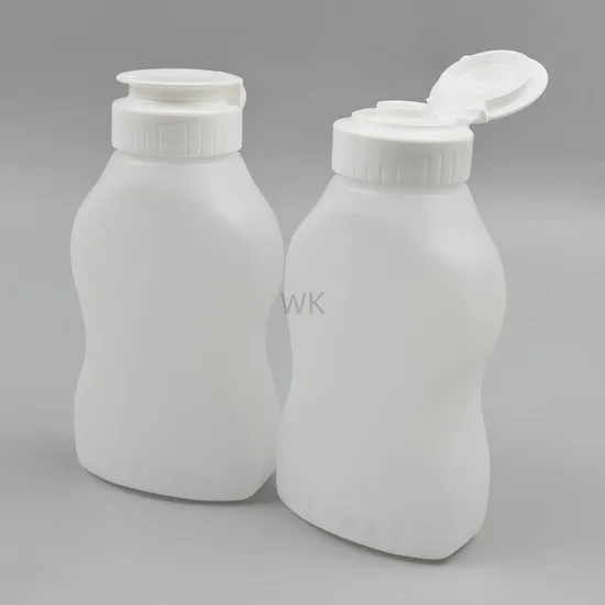 220ml 240ml PP Plastic Ketchup Dressing Bottle Jam Jar Honey Container