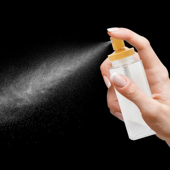 Wholesale Plastic Packaging Container Luxury Empty Perfume Bottles Airless Spray Bottle 