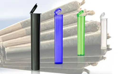 Pharmaceutical Plastic Pill Pop Top Squeeze Bottles Container for Pills Candy Degradable Bottle 